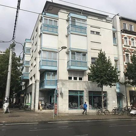 Ferienwohnung Am Clara Park Leipzig Exterior foto
